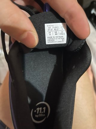 Zapatillas Asics Negras Verdes Moradas