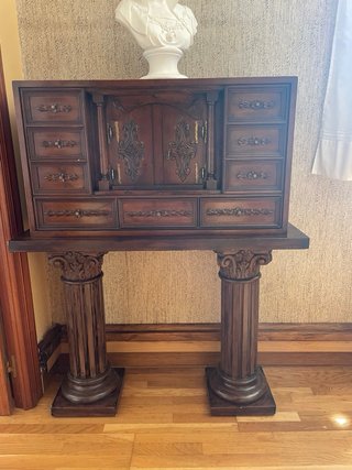 Bargueño de madera siglo XIX