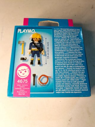 Playmobil Bombero Especia 4675l