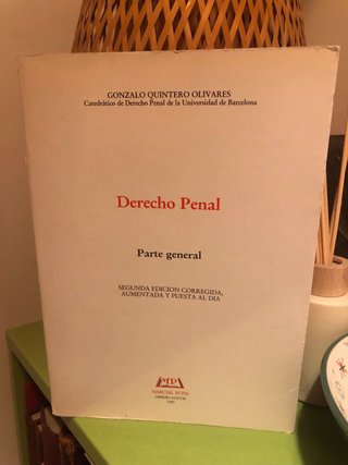 Derecho penal parte general