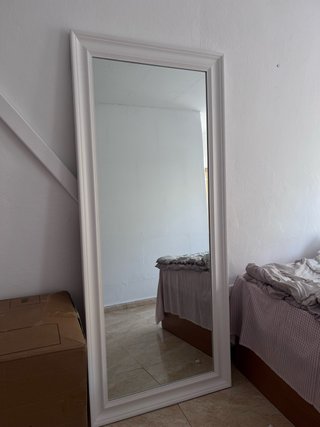 Espejo de pie 2m blanco