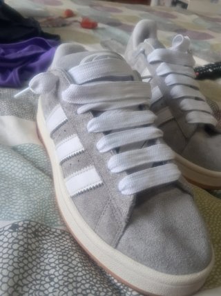 Zapatillas Adidas Campus Grises Blancas