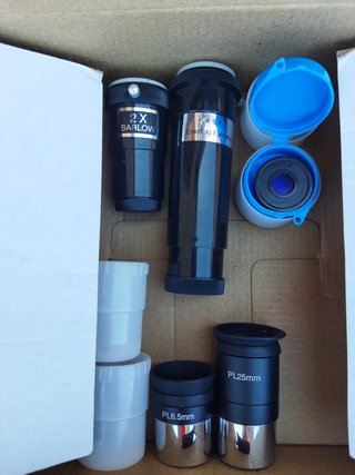 TELESCOPIO Seben 1400150 EQ3 y ACCESORIOS +REGALO