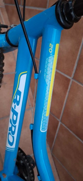 Bicicleta infantil azul R-PRO