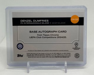 DUMFRIES /150 Autograph Blue Refractor Topps Chrom