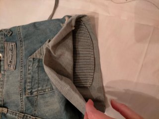 Pull&Bear Shorts Vaqueros Desgastados