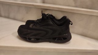 Zapatos de seguridad negros para hombre