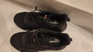 Zapatos de seguridad negros para hombre