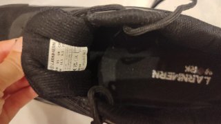 Zapatos de seguridad negros para hombre