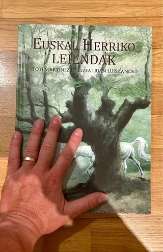 Libro NUEVO: “Euskal Herriko leiendak”