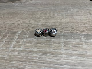 Lote 12 charms Pandora plata