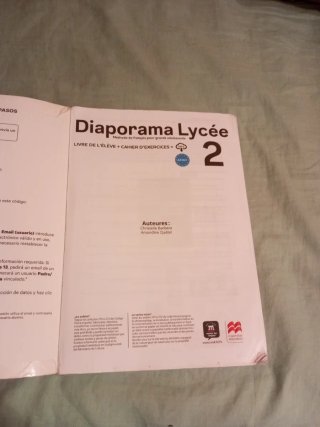 Diaporama Lycée 2 livre de l'élève + cahier d'e...