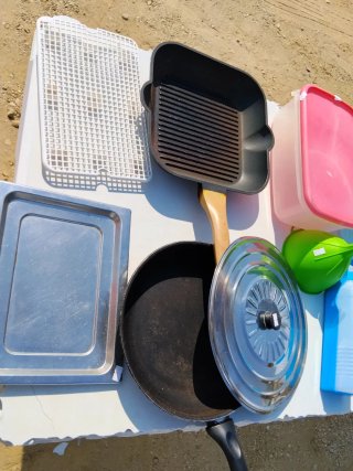 Lote de artículos de cocina variados