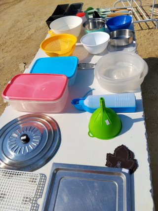 Lote de artículos de cocina variados