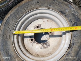 4 Ruedas de remolque 145-10C  76M