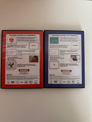 DVDs Babybit Estimulación Primerenca Vol 1 y 2