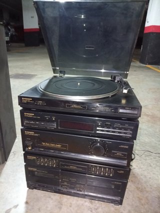 Cadena Hi-Fi Pioneer Tocadiscos Doble Pletina