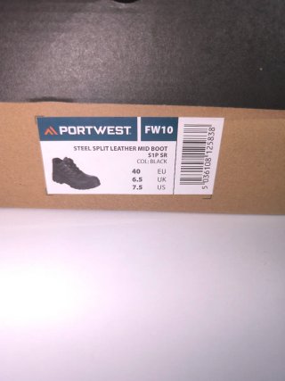 Botas de seguridad Portwest Talla 40