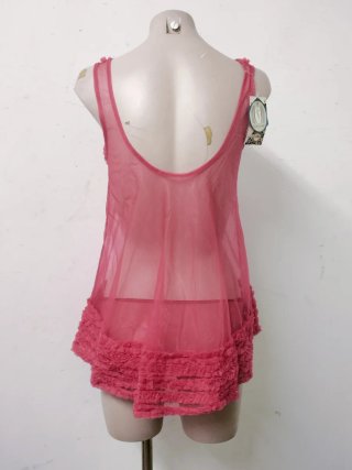 Conjunto Lencería Tul Vintage Años 70