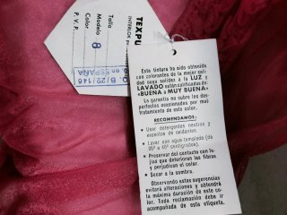 Conjunto Lencería Tul Vintage Años 70