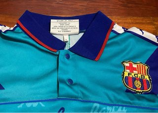 Camiseta FC Barcelona Retro Original Kappa
