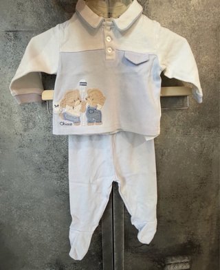 Lotto abbigliamento neonato 3 mesi Chicco Petit Ba