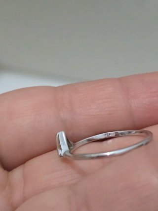 Anillo Plata 925 Ley Triángulo