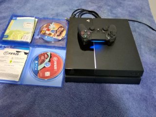 Remato ! PS4 Fat Negra + FIFA 20 y gta v premium
