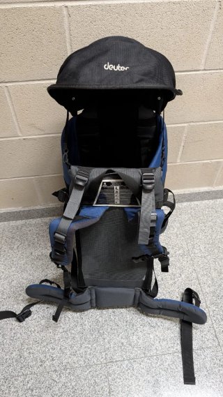 Mochila Portabebés Deuter Azul