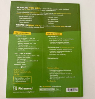 Pack de Inglés Richmond NOW YOU! 3 Student’s Book