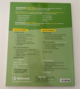 Pack de Inglés Richmond NOW YOU! 3 Student’s Book