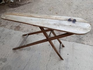 Tabla de Planchar Antigua Plegable