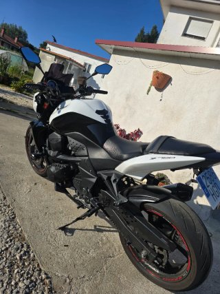 Kawasaki Z750 2012 Naked Blanca/Negra