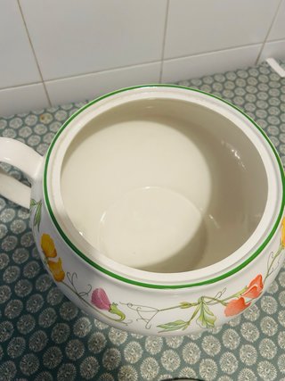 Sopera Royal Worcester Sweet Pea Porcelana