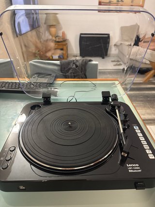 Tocadiscos Lenco LBT-120BK Negro