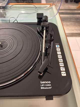Tocadiscos Lenco LBT-120BK Negro