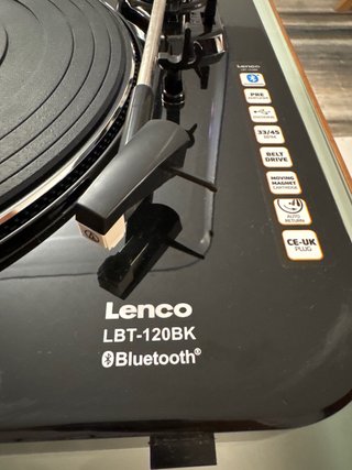 Tocadiscos Lenco LBT-120BK Negro