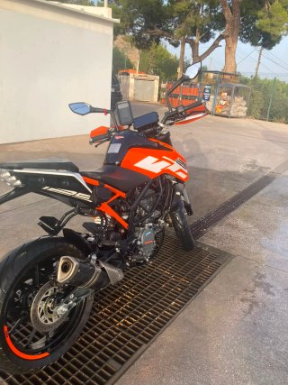 KTM 125 Duke NAKED Naranja/Negra