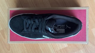 Puma Smash V2 SD Zapatillas Negras y Beige