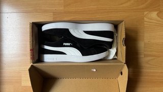 Puma Smash V2 SD Zapatillas Negras y Beige