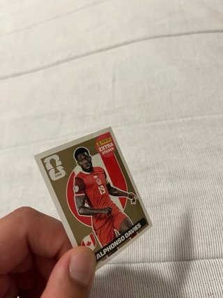 Cromo Panini Extra Alphonso Davies FIFA