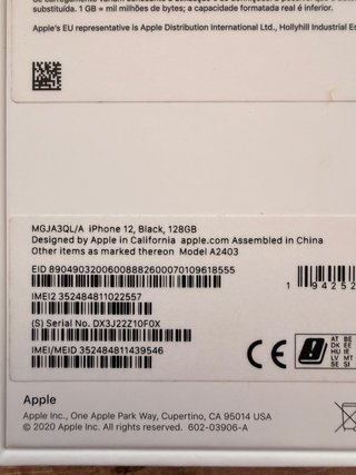 iPhone 12 128GB Azul