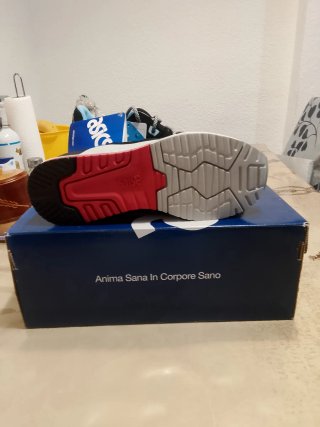 Zapatillas Asics Gel Lyte III Negras y Azules