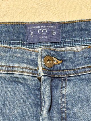 Pantalón vaquero corto chico Talla 34