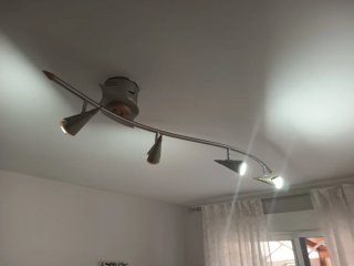 Lámpara de techo halógena