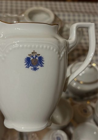 Juego de café de porcelana