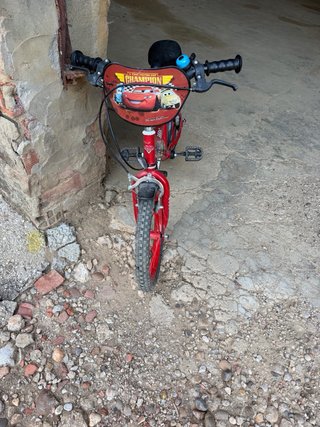 Bicicleta infantil Rayo McQueen