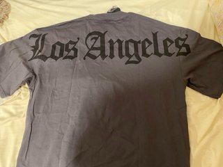 Camiseta Oversize Gris