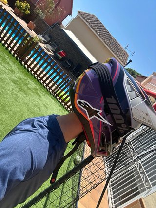 Alpinestars SM5 Morado y Naranja