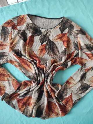 Camiseta Otoñal Hojas Talla L